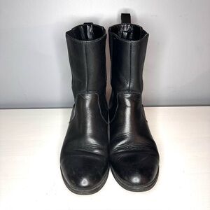 Lauren Ralph Lauren Mona Pull On Boots, Size 7 riding casual Chelsea style